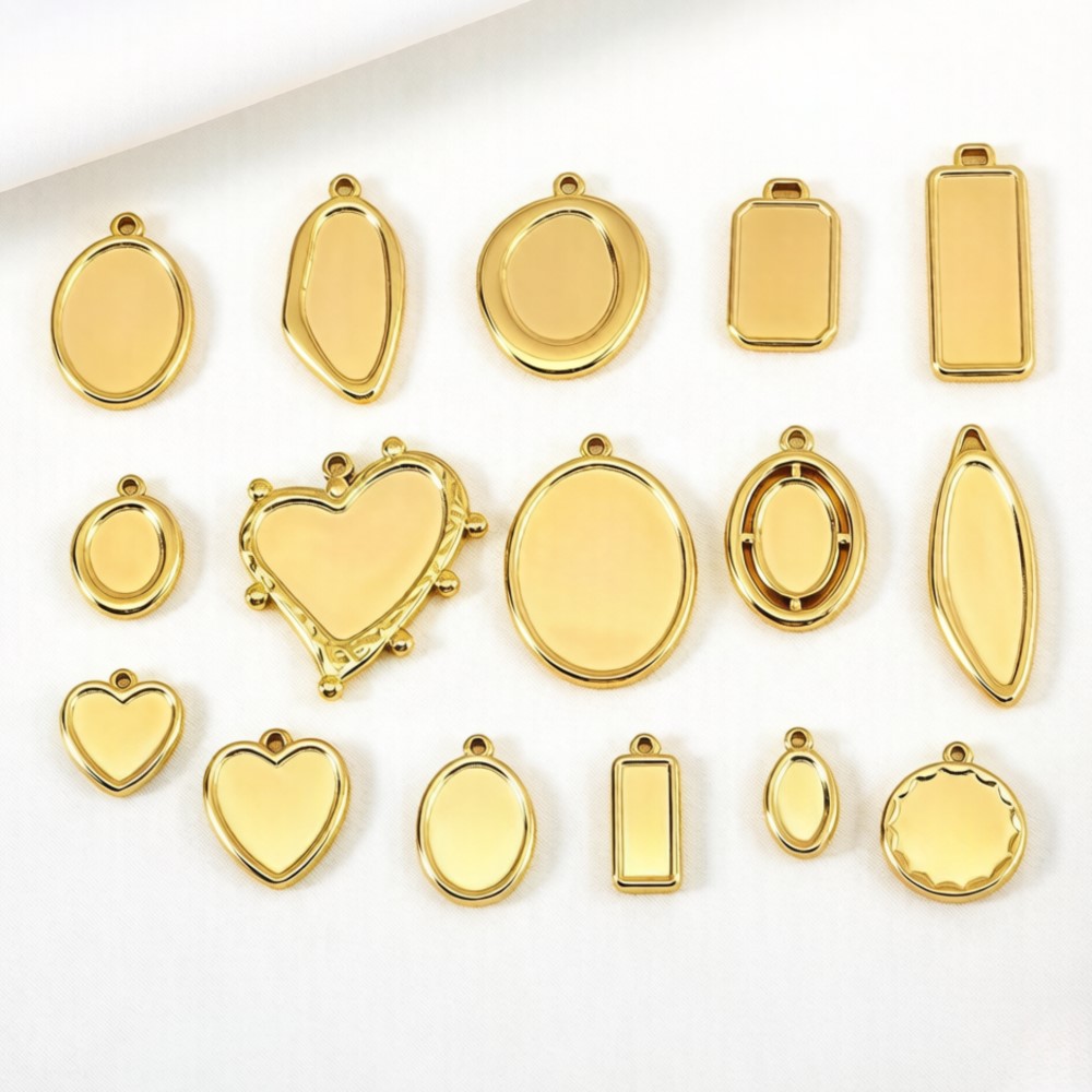 Crafting Resin - 5pcs 1pcs No Fade Stainless Irregular