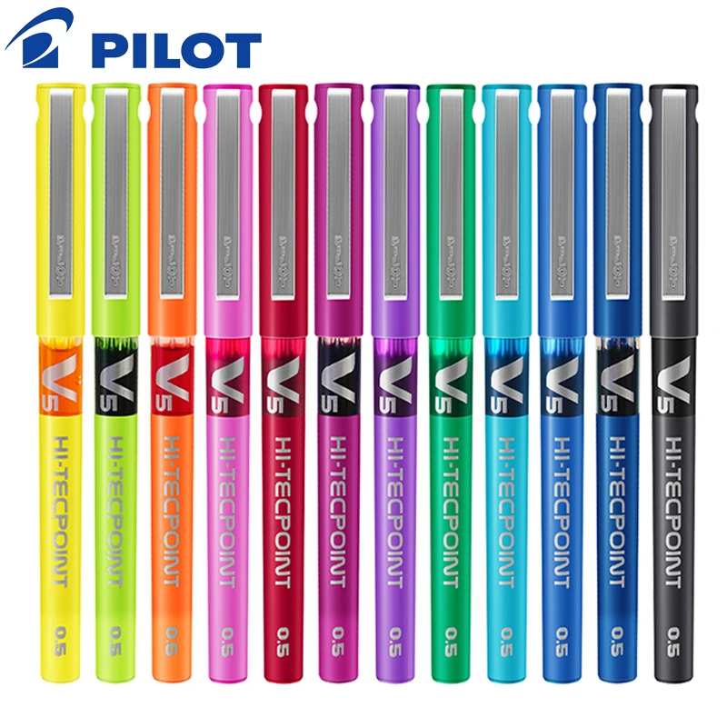 Pilot Pen V5 - Phi Công 6/12 Full Kim Thẳng