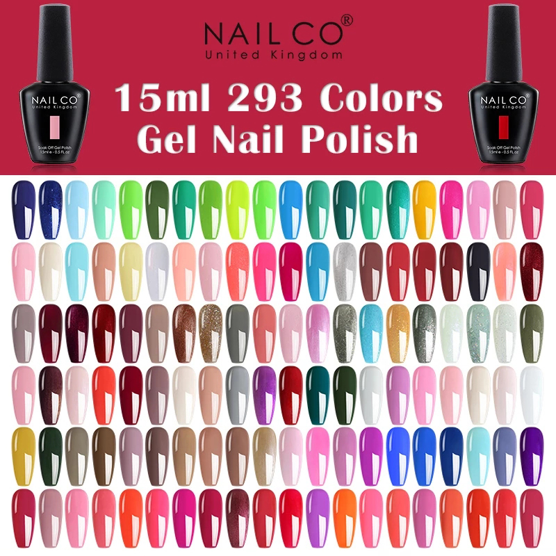 Resin Glitter Pack - NAILCO 15Ml Đen Trắng Đỏ Hồng