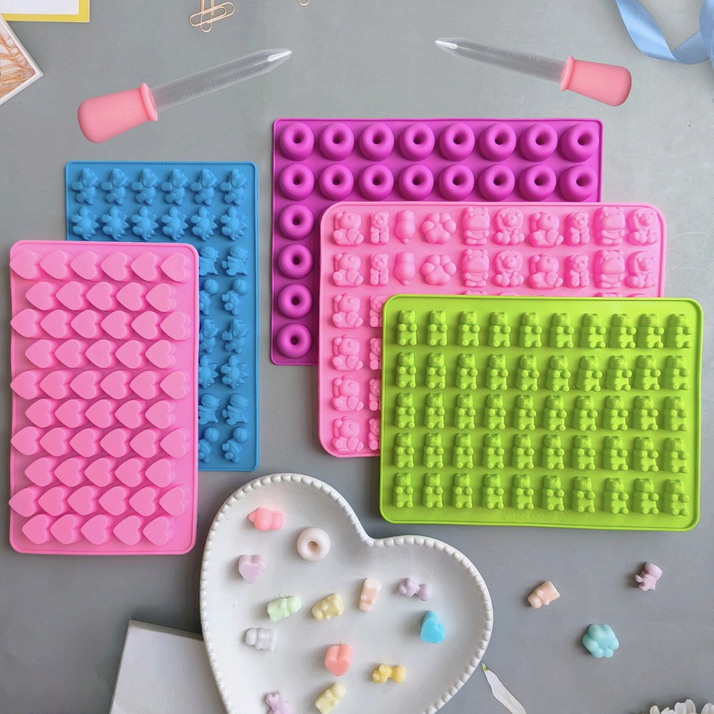 7Pcs Candy Silicone Moulds wit - đánh giá và giá Silicone Mold Tray