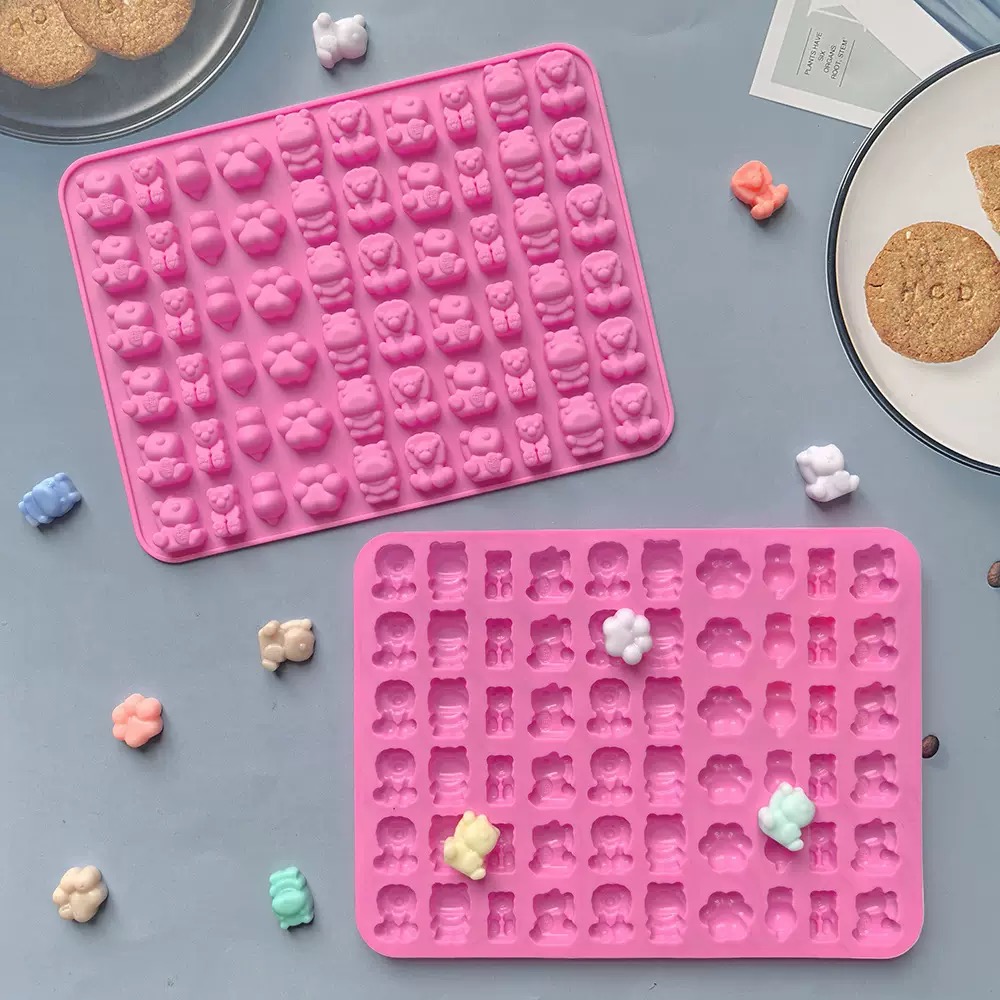 7Pcs Candy Silicone Moulds wit - đánh giá và giá Silicone Mold Tray