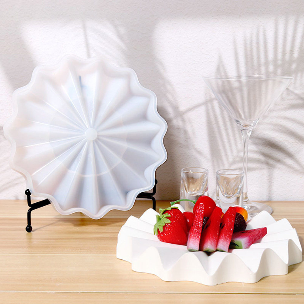 Premium Flexible Silicone Wave - đánh giá và giá Serving Tray Mold