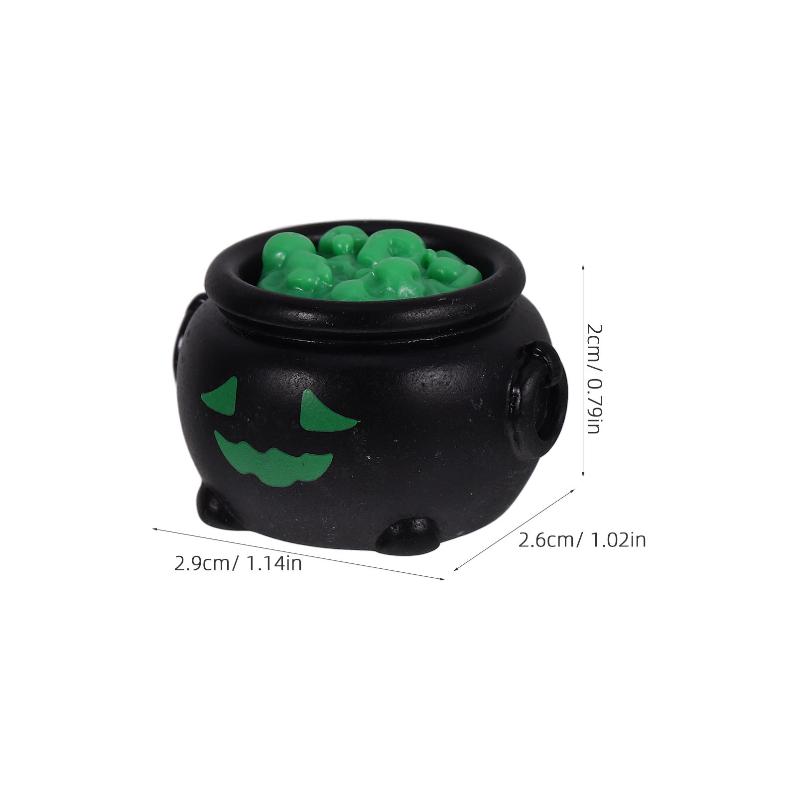 10Pcs Miniature Witch Cauldron - đánh giá và giá Crafting Resin