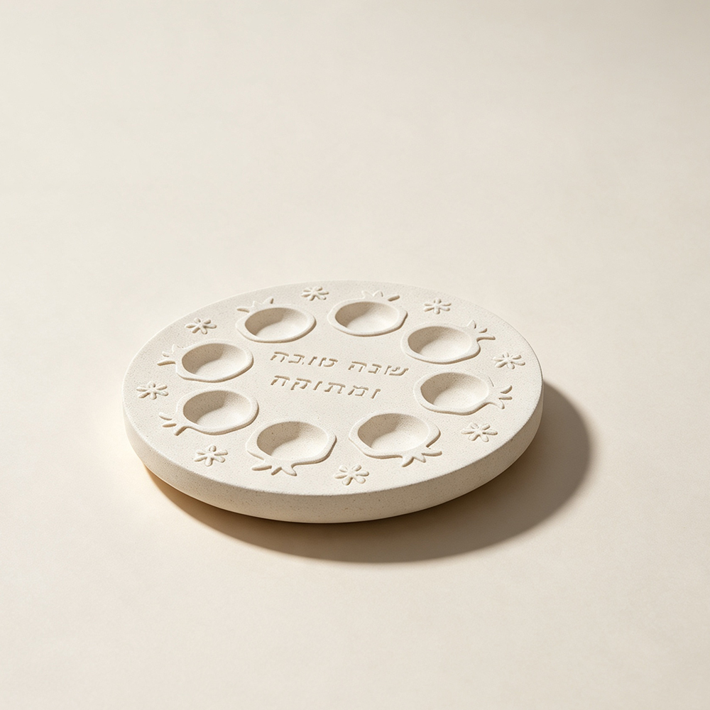 8-Cavity Rosh Hashanah Pomegra - đánh giá và giá Serving Tray Mold