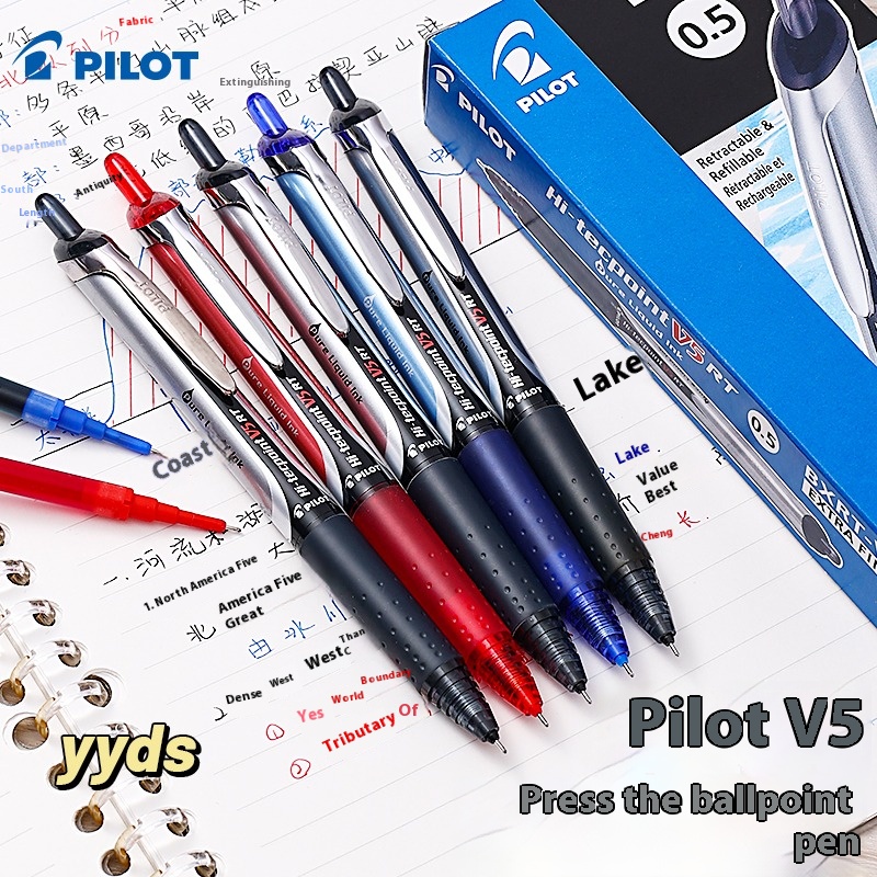 Japan PILOT Gel Ink Pen 0.5 BX - đánh giá và giá Pilot Pen V5