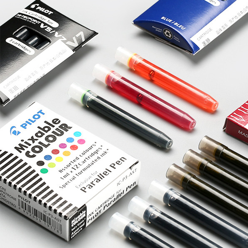 Pilot IC-50 Disposable Ink Car - đánh giá và giá Pilot Pen V5