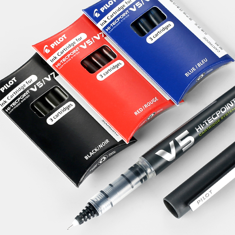 Pilot IC-50 Disposable Ink Car - đánh giá và giá Pilot Pen V5