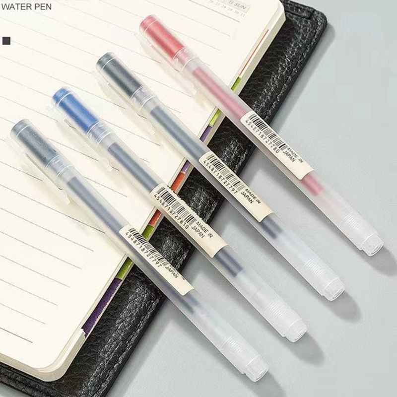 3-6Pcs Kawaii Gel Pen Black/Re - đánh giá và giá Muji Stationery Gel Pen