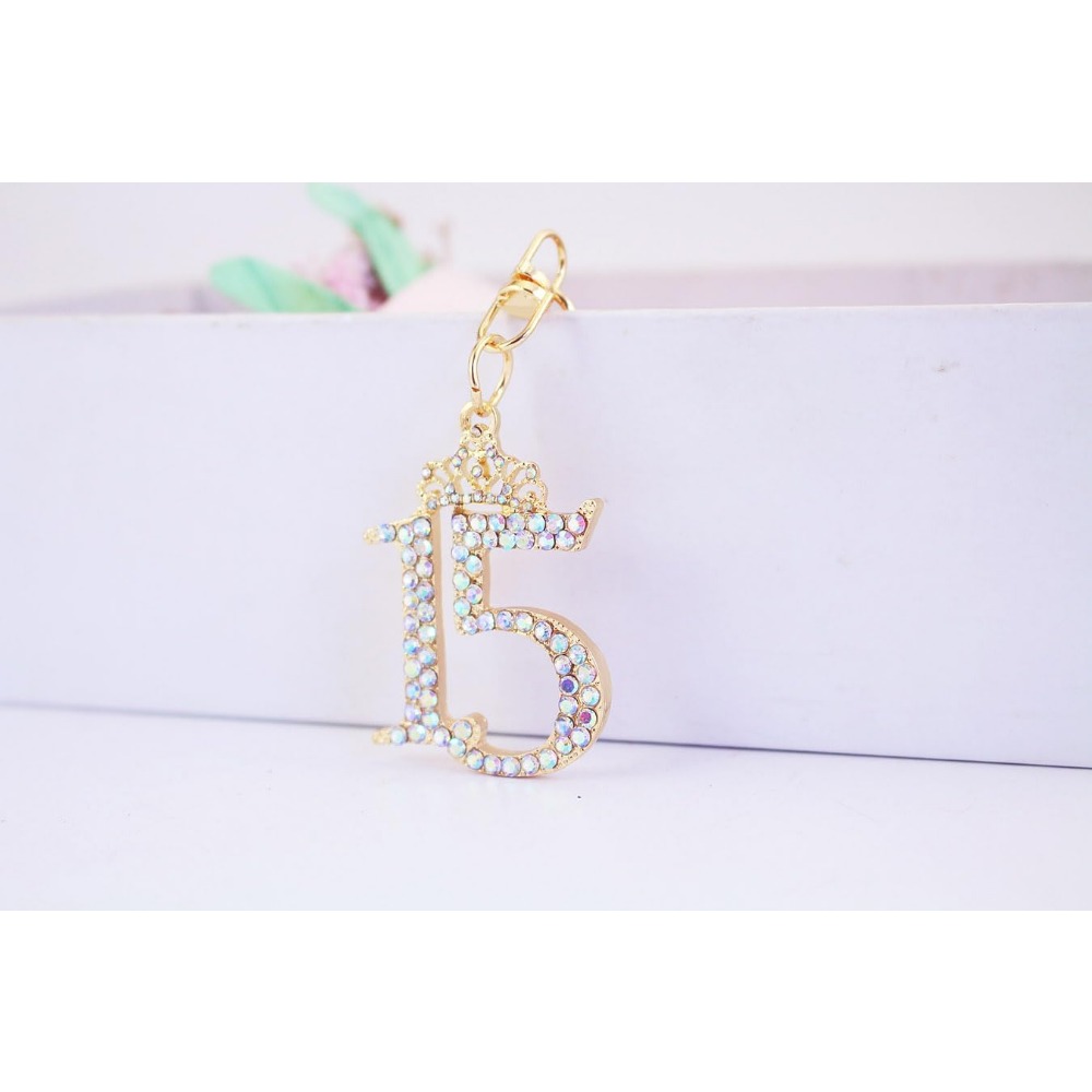 Glittering Number 15 Rhineston - đánh giá và giá Resin Glitter Pack