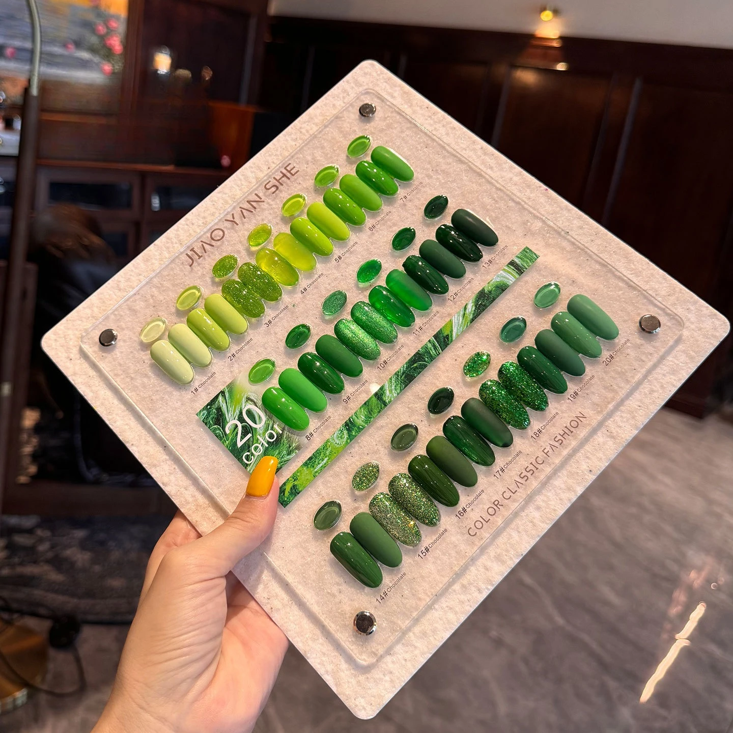 20Pcs/Set Purple Green Blue Co - đánh giá và giá Resin Glitter Pack