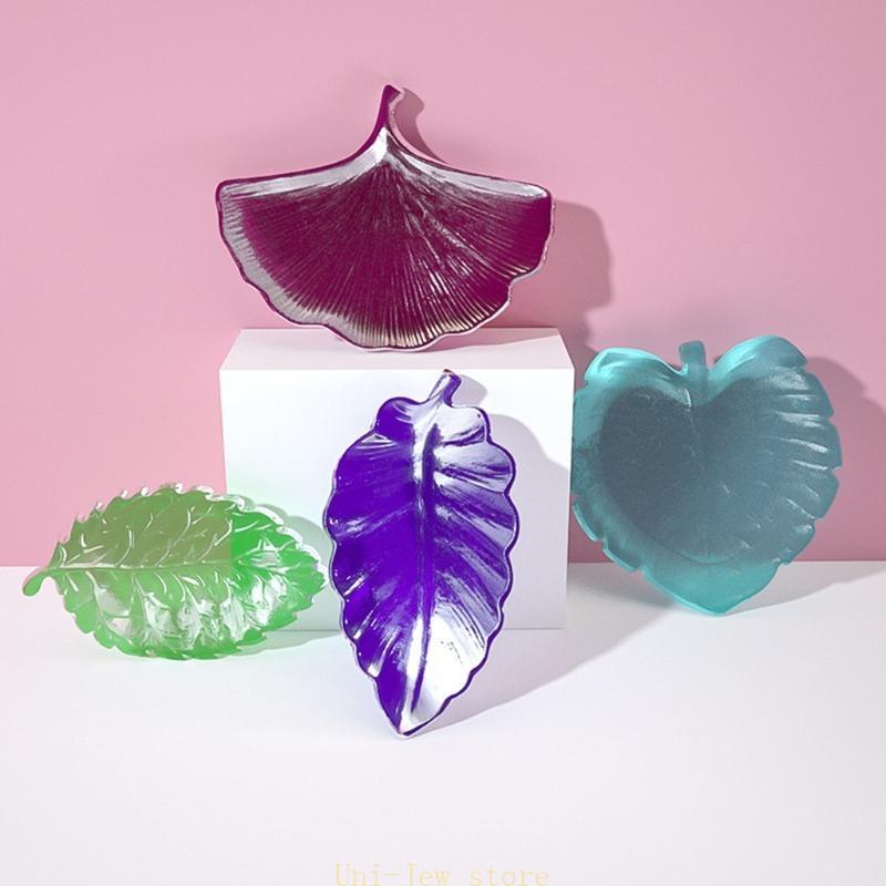 Leaf Shaped Resin Mold DIY Pla - đánh giá và giá Serving Tray Mold