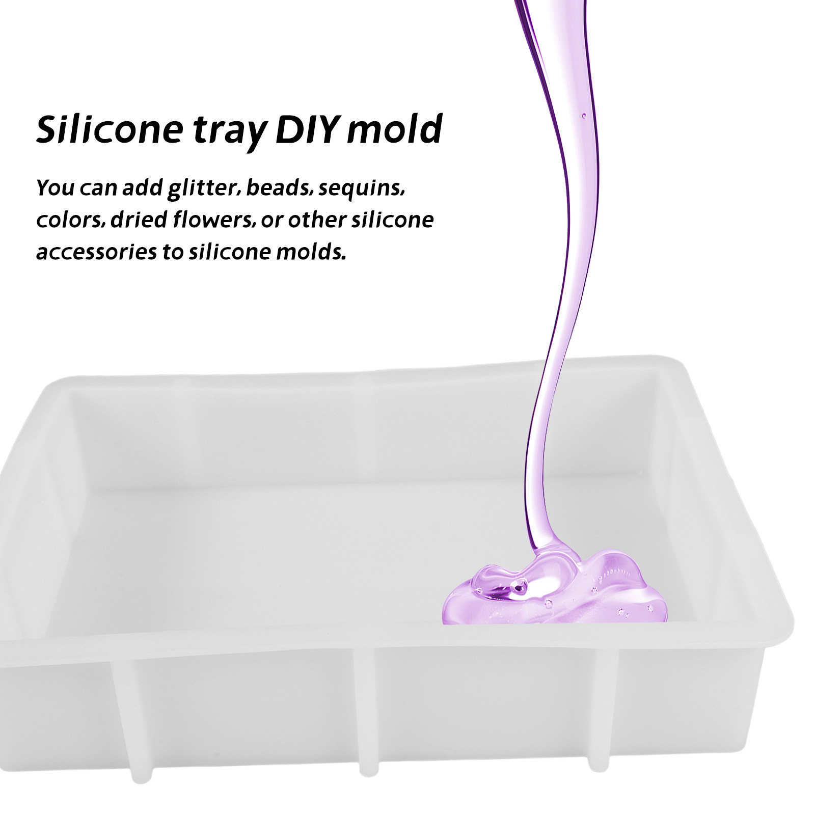 Large Rectangle Resin Silicone - đánh giá và giá Silicone Mold Tray