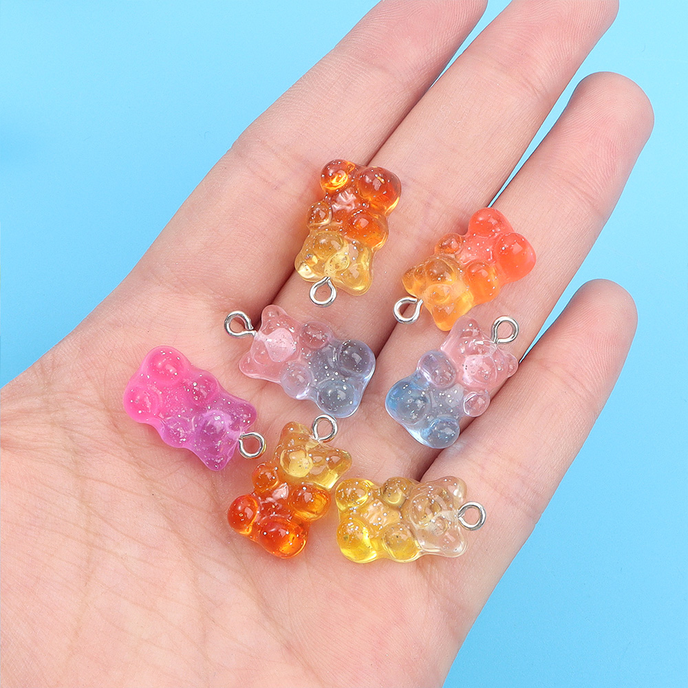 DW82 10Pcs Dual Color Resin Be - đánh giá và giá Resin Craft Projects
