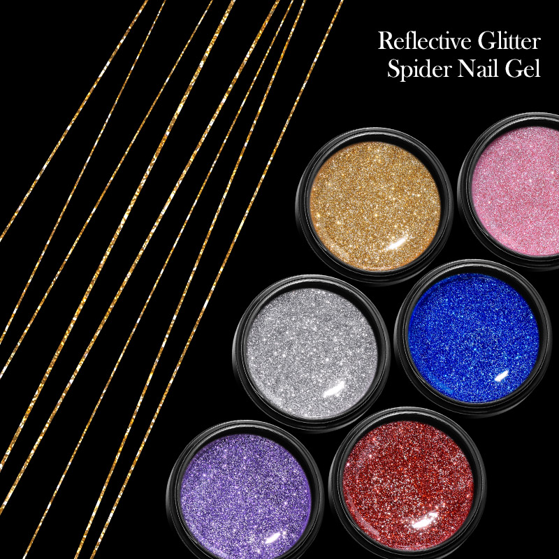 6Pcs/Set Reflective Glitter Sp - đánh giá và giá Resin Glitter Pack