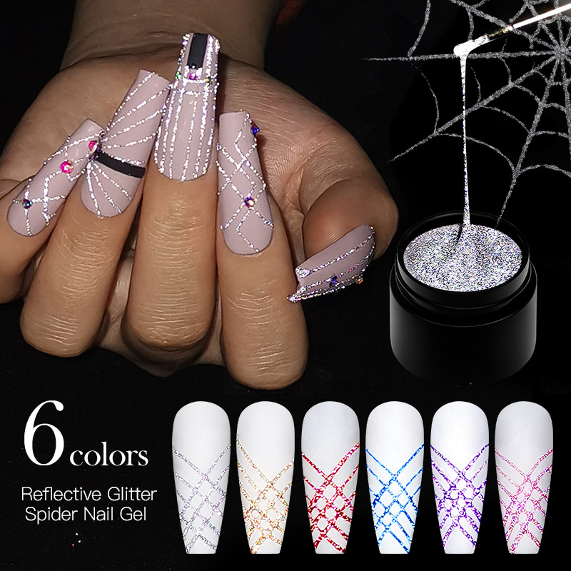 6Pcs/Set Reflective Glitter Sp - đánh giá và giá Resin Glitter Pack