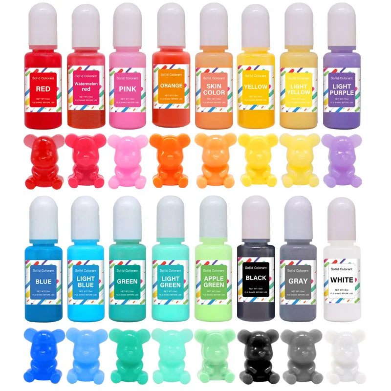 Color Pigment Set For Epoxy Re - đánh giá và giá Resin Pigment Set