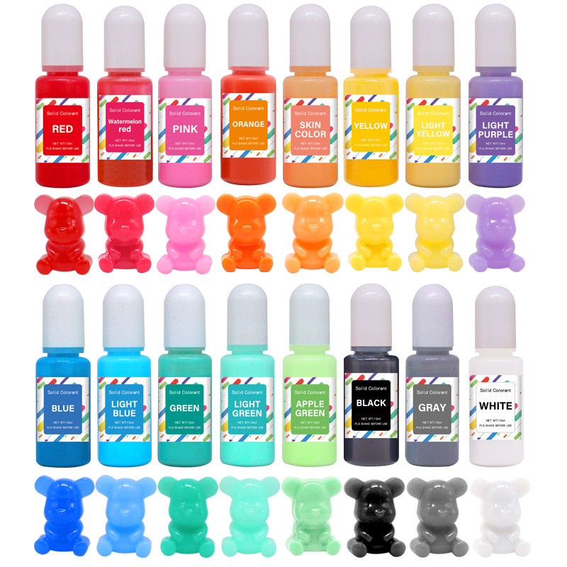 DIY Epoxy Resin Pigment Kit Ca - đánh giá và giá Resin Dye Alcohol