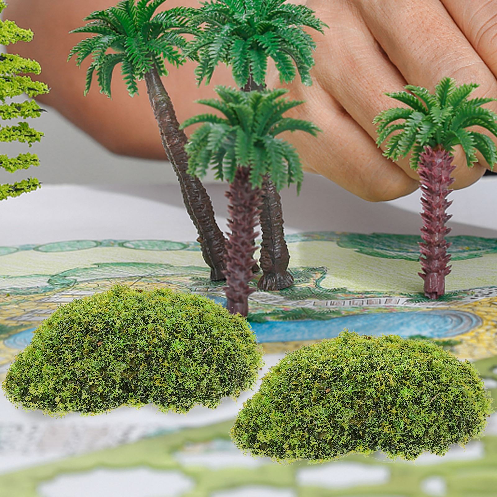 12pcs Artificial Moss RocksFak - đánh giá và giá Terrarium Moss Art
