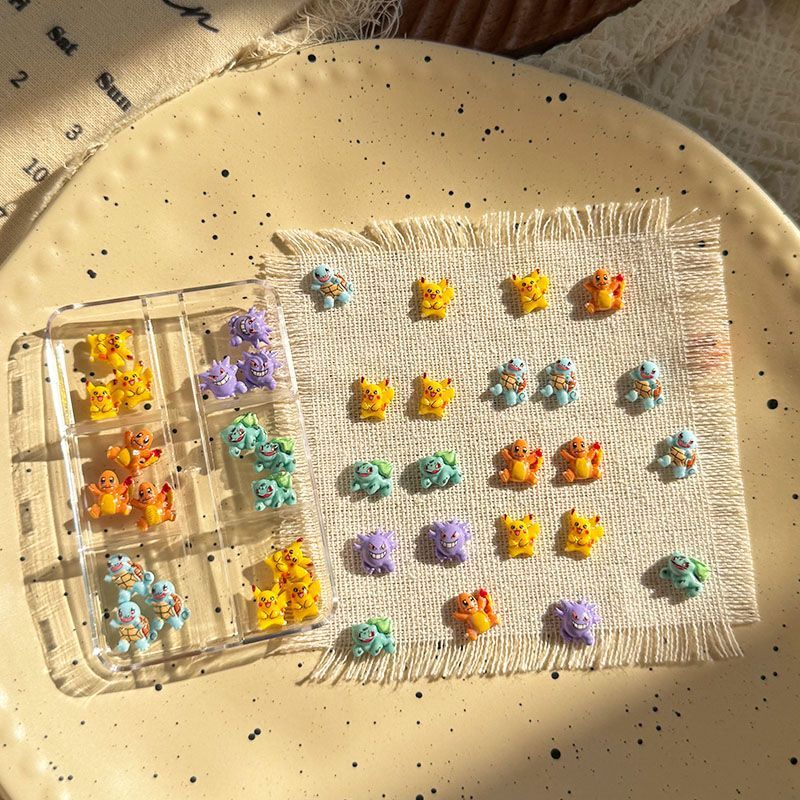 Pokemon nail art accessories,  - đánh giá và giá Crafting Resin