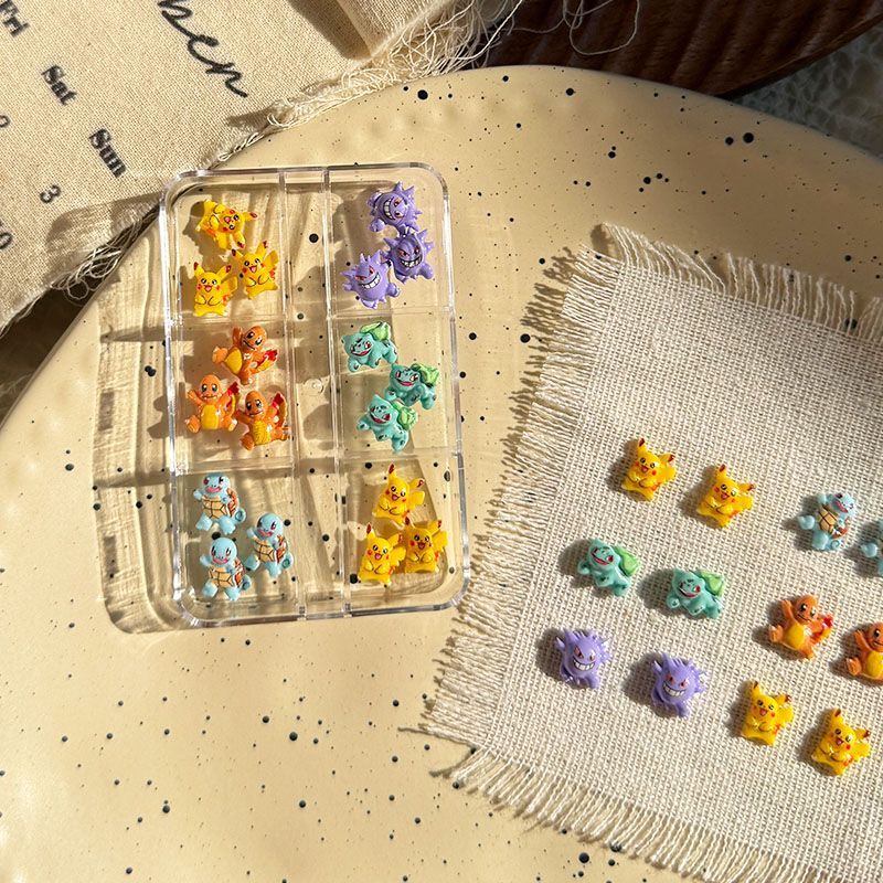 Pokemon nail art accessories,  - đánh giá và giá Crafting Resin