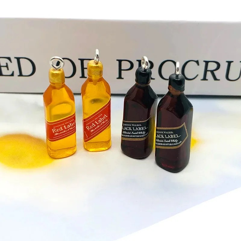 10Pcs Tiny Wine Bar Bottle Res - đánh giá và giá Resin Craft Projects