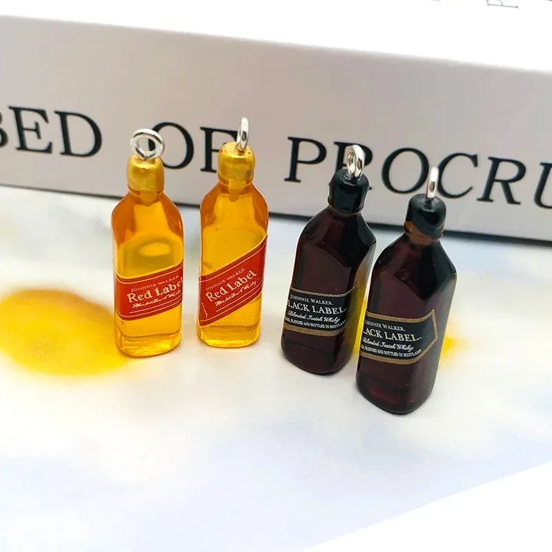 10Pcs Tiny Wine Bar Bottle Res - đánh giá và giá Resin Craft Projects