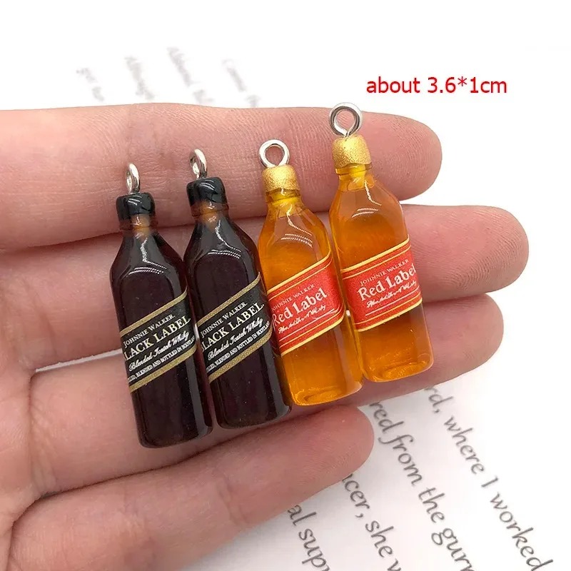 10Pcs Tiny Wine Bar Bottle Res - đánh giá và giá Resin Craft Projects