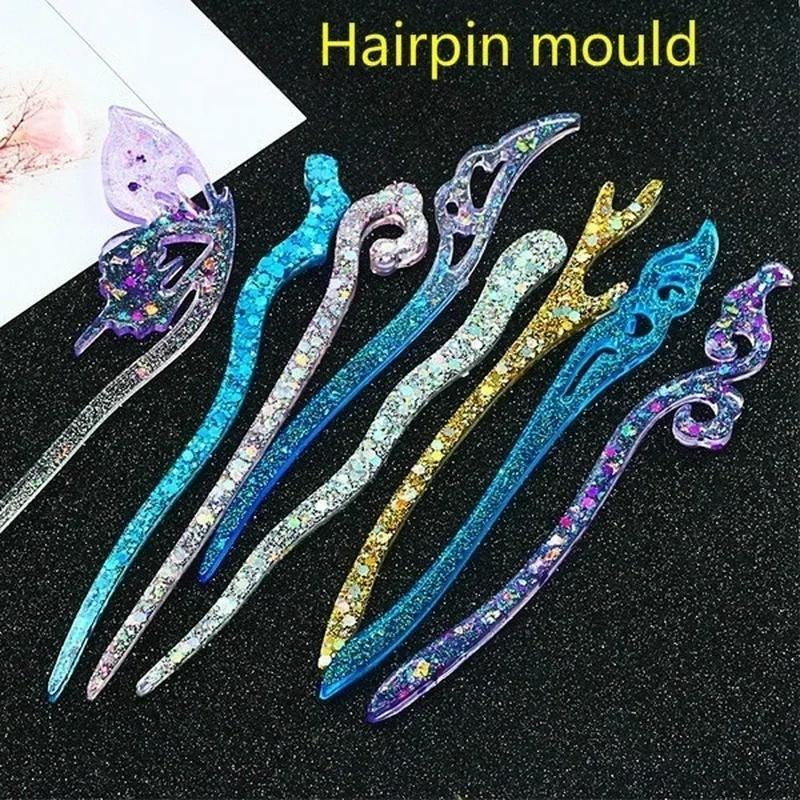 New Transparent Hairpin Silico - đánh giá và giá Resin Craft Projects