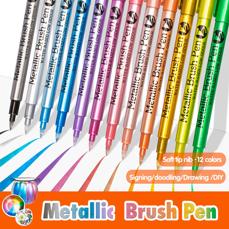 1pc Colors Metallic Waterproof - đánh giá và giá Copic Marker Sketch