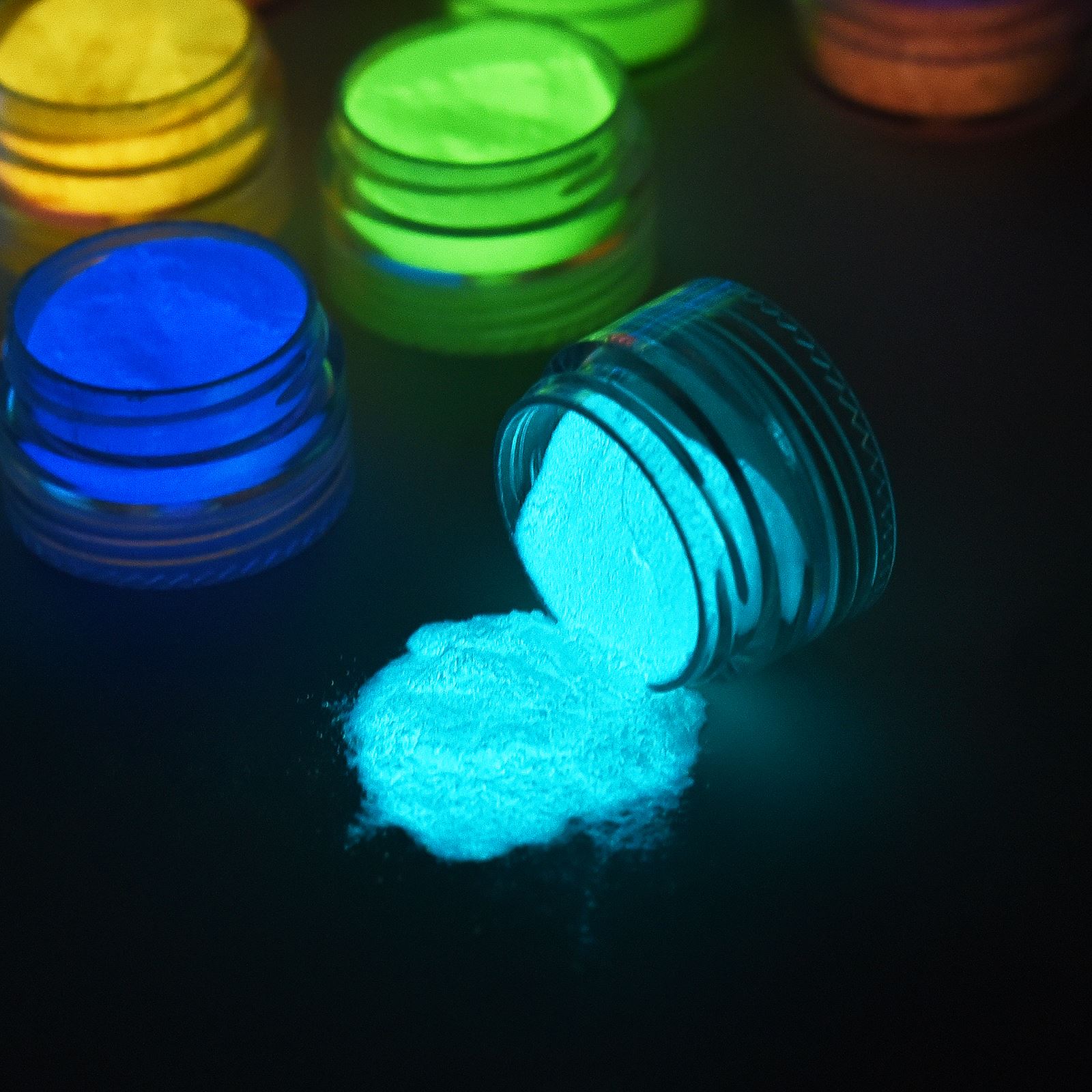 6 Colors/Set Luminous Powder R - đánh giá và giá Resin Pigment Set