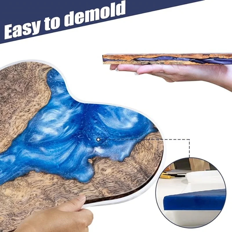 Large Resin Table Mold 24 inch - đánh giá và giá Serving Tray Mold