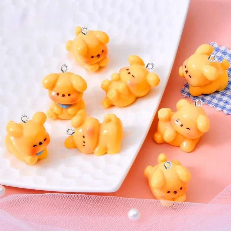 10Pcs Cute Cartoon Dog Acrylic - đánh giá và giá Resin Craft Projects