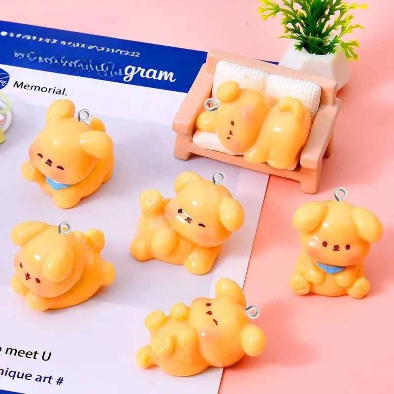 10Pcs Cute Cartoon Dog Acrylic - đánh giá và giá Resin Craft Projects