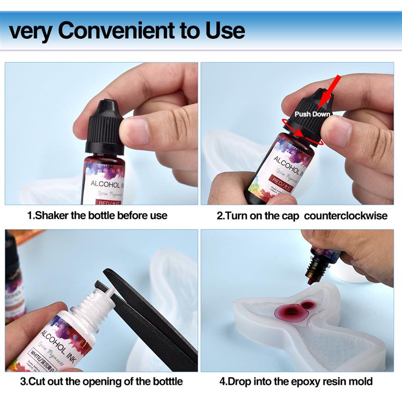 1 Bộ Nhựa Dính Sắc Tố Bộ Nghệ  - đánh giá và giá Resin Dye Alcohol